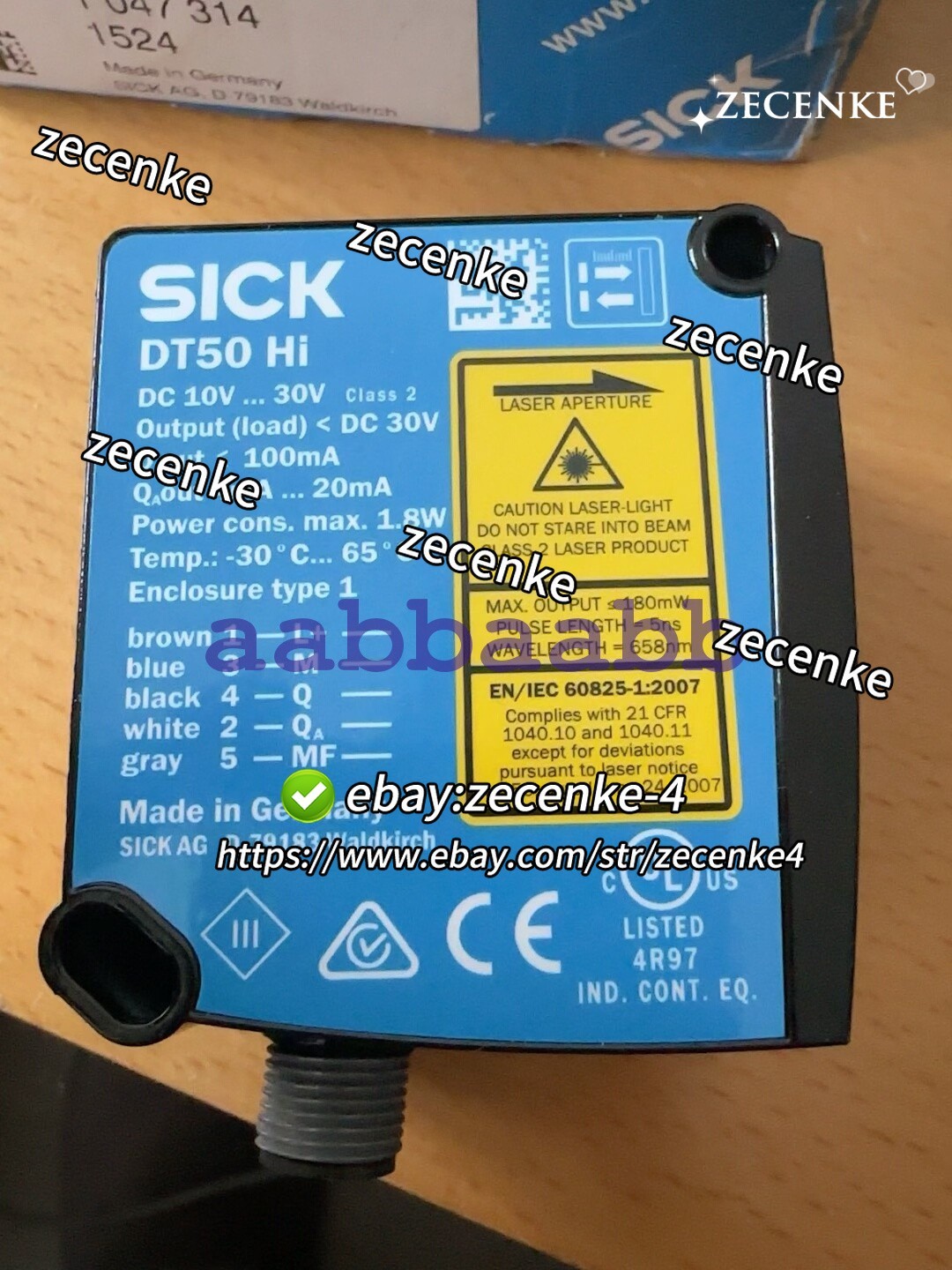 1PCS NEW SICK DT50-P2113 Laser Distance Sensor, 1047314#25