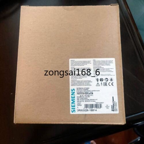 3RW3026-1BB14 New original Siemens 3RW3 026-1BB14 1PCS Fast delivery