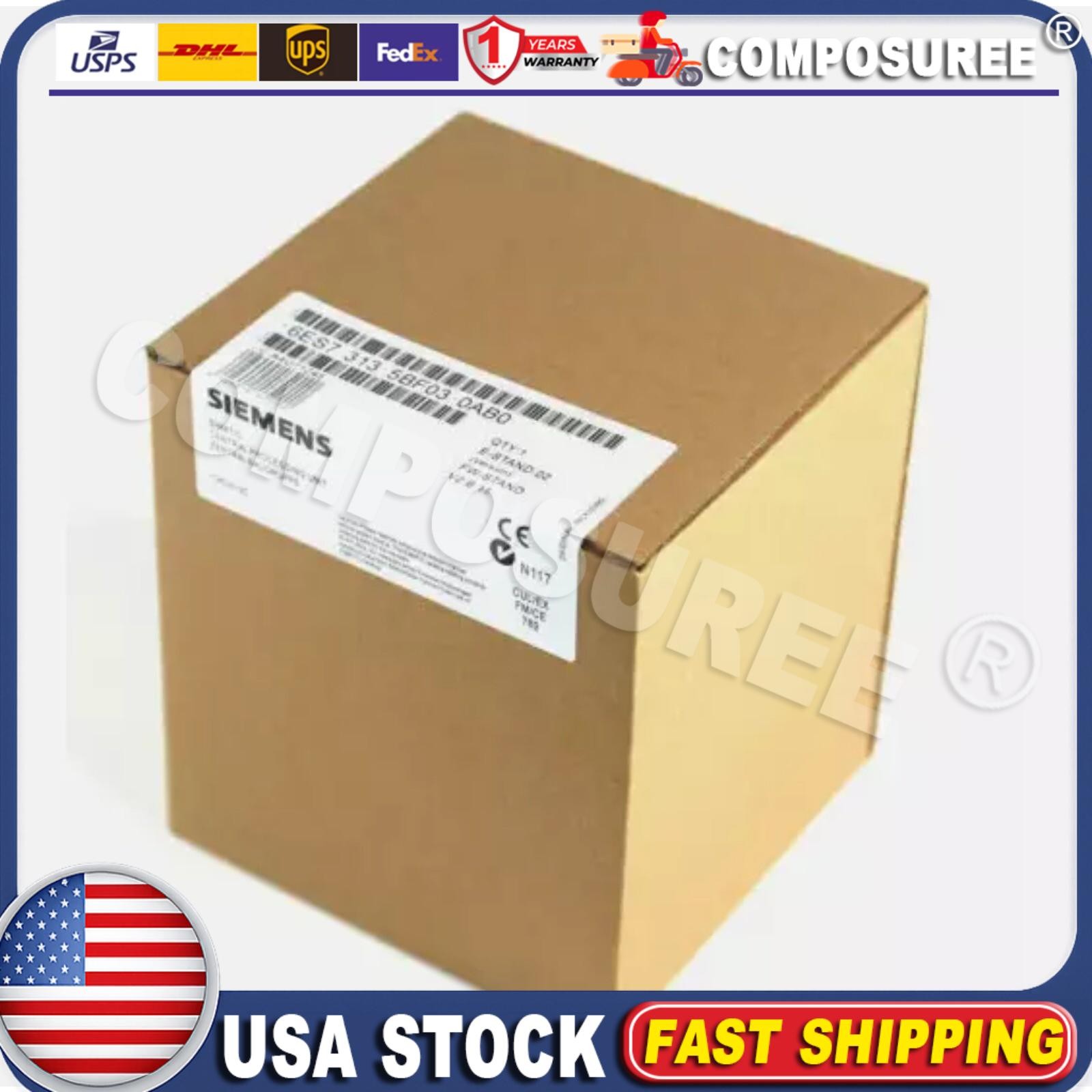 New Siemens CPU MODULE 6ES7313-5BF03-0AB0 6ES73135BF030AB0