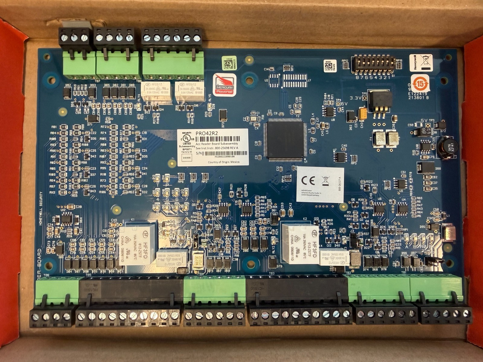 Honeywell PRO42R2 Dual Reader Board Access Control Module *NEW/SEALED*