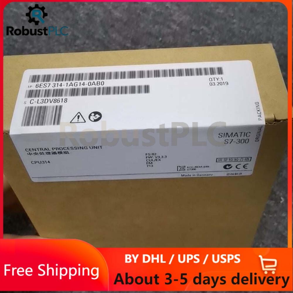 For Siemens 6ES7314-1AG14-0AB0 6ES7 314-1AG14-0AB0 CPU Module in Box