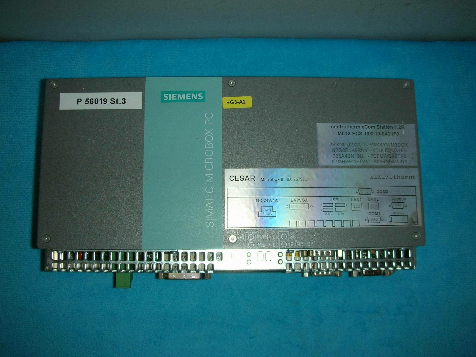 1PC USED SIEMENS MICROBOX PC 427B SIMATIC 6ES7647-7AD10-1AX0