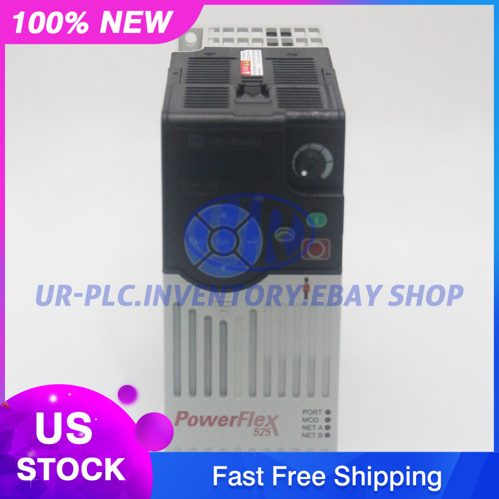 New Sealed Allen Bradley AB 25B-D2P3N104 PowerFlex 525 0.75kW 1Hp AC Drive