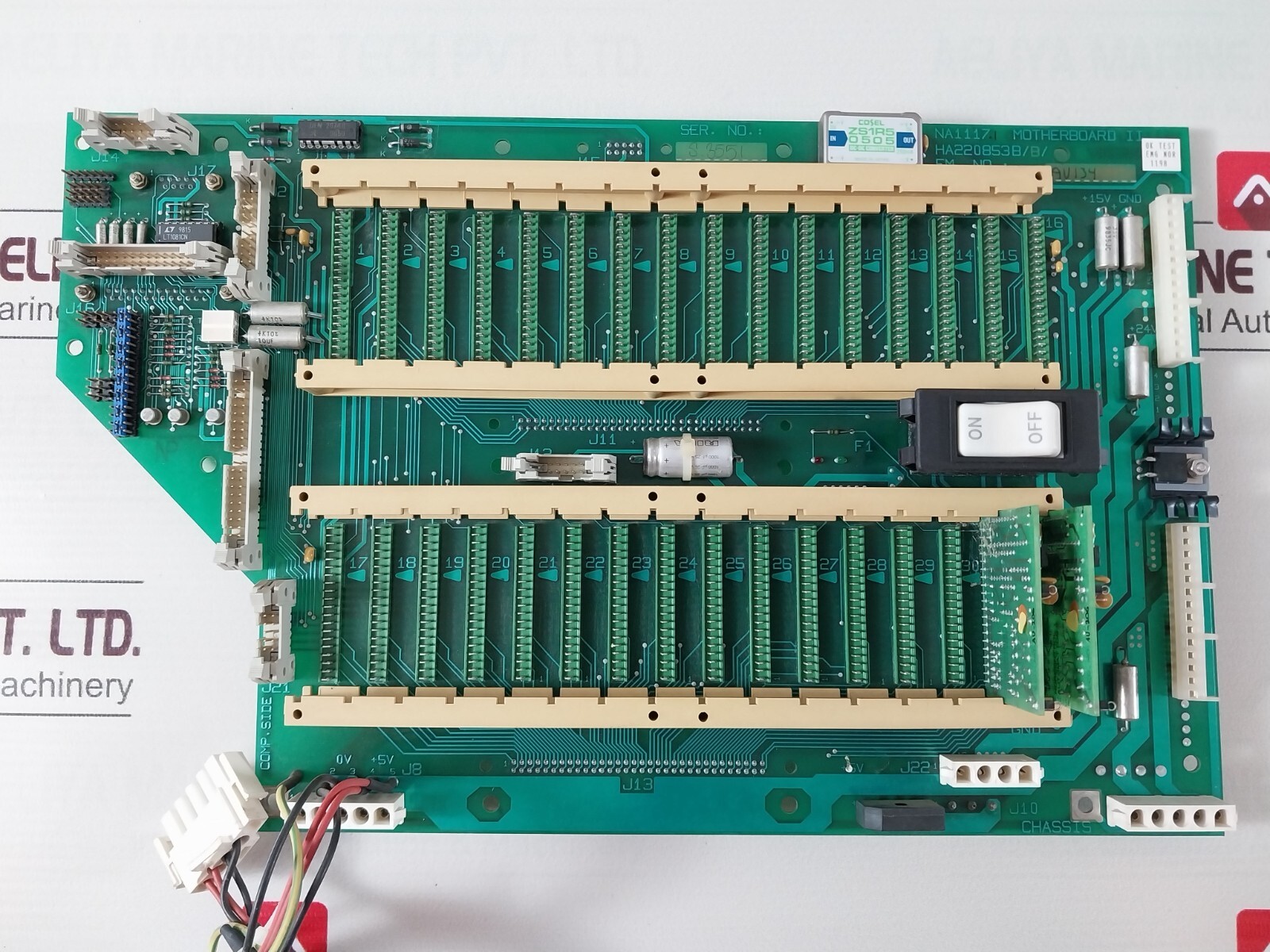 Norcontrol na1117.1 MotherBoard ii Ha220853b/b/ , Au-206
