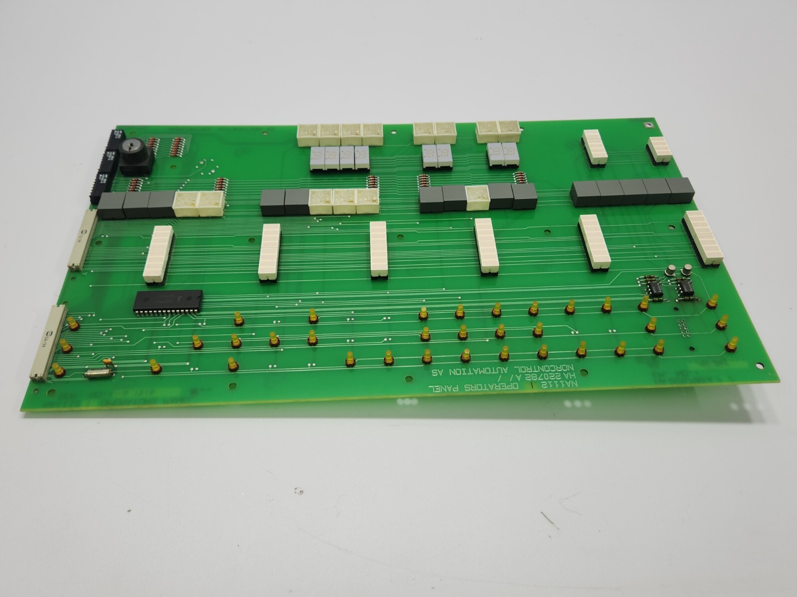 NORCONTROL NA1112.1 OPERATORS PANEL CARD HA220782A/A/