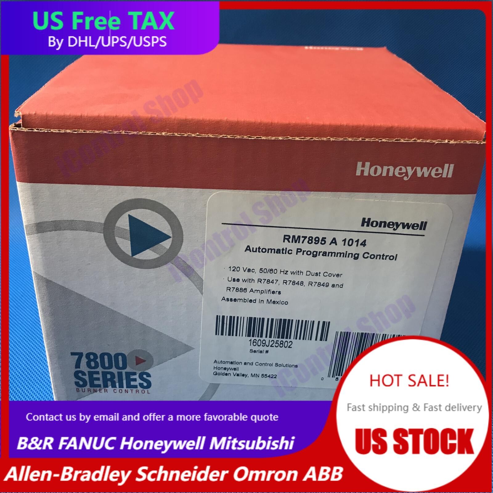 1PC New HONEYWELL RM7895A1014 Primary Control Burner Control Fast Shipping