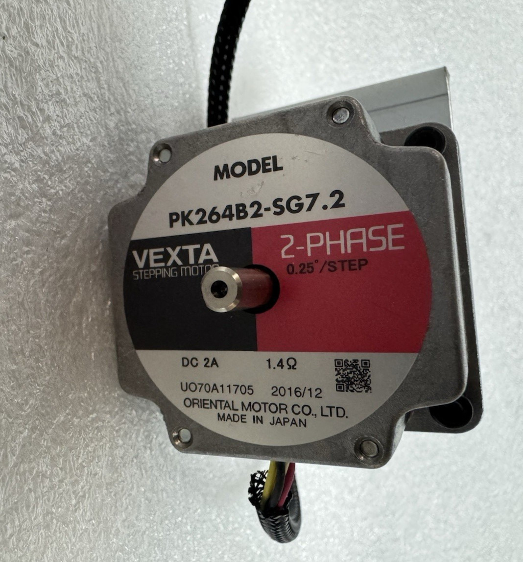 VEXTA Motor PK264B2-SG7.2, 2-Phase 0.25 degree/step, 6-wire