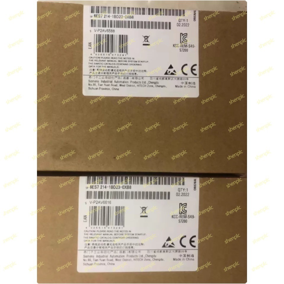 Siemens 6ES7214-1AD23-0XB8 6ES7 214-1AD23-0XB8 1PC New In Box Expedited Shipping