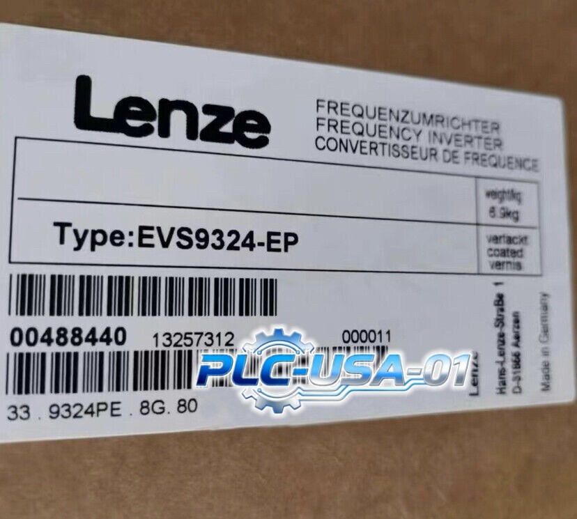 1PCS Brand New Lenze EVS9324-EP Servo Inverter EVS9324EP Fast shipment#