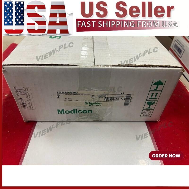 SND 490NRP95400 Modicon Fiber Line Drop Repeater 490-NRP-954-00 US Free TAX