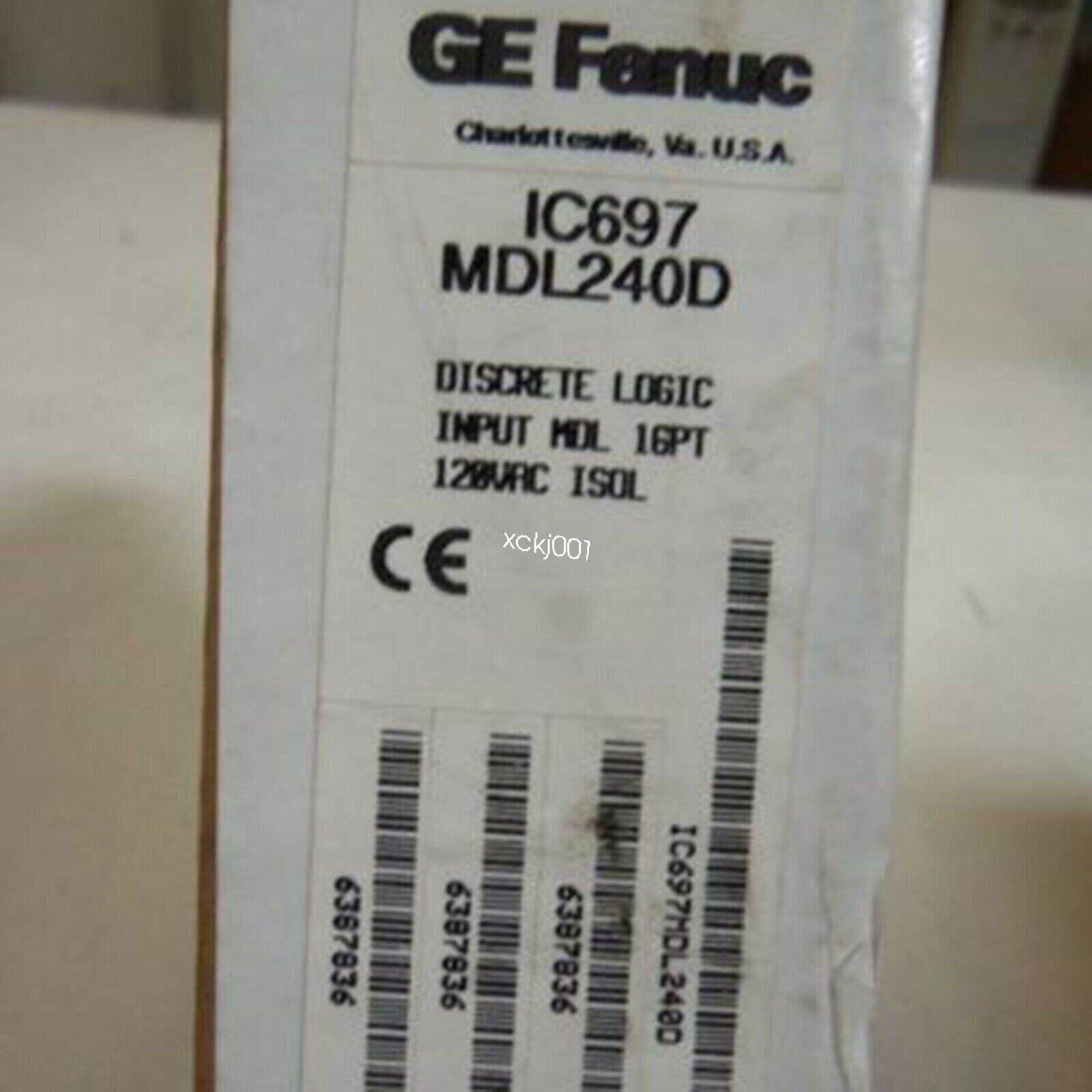 One New Module For GE Fanuc IC697MDL240D Fedex or DHL