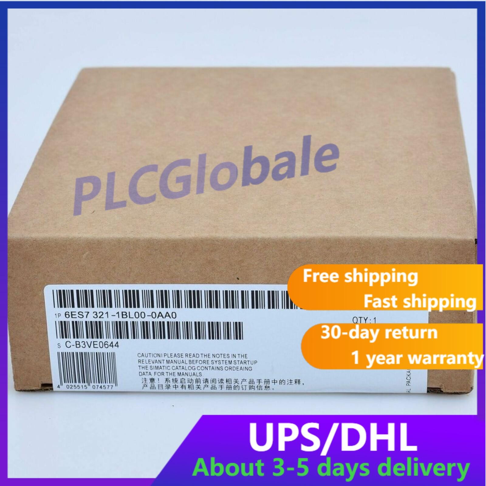 New Siemens S7-300, Digital input SM 321 6ES7321-1BL00-0AA0 6ES73211BL000AA0