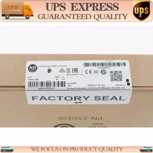 2025 Allen Bradley 1756-L85E /B SEALED ControlLogix 40MB Controller Surplus USA