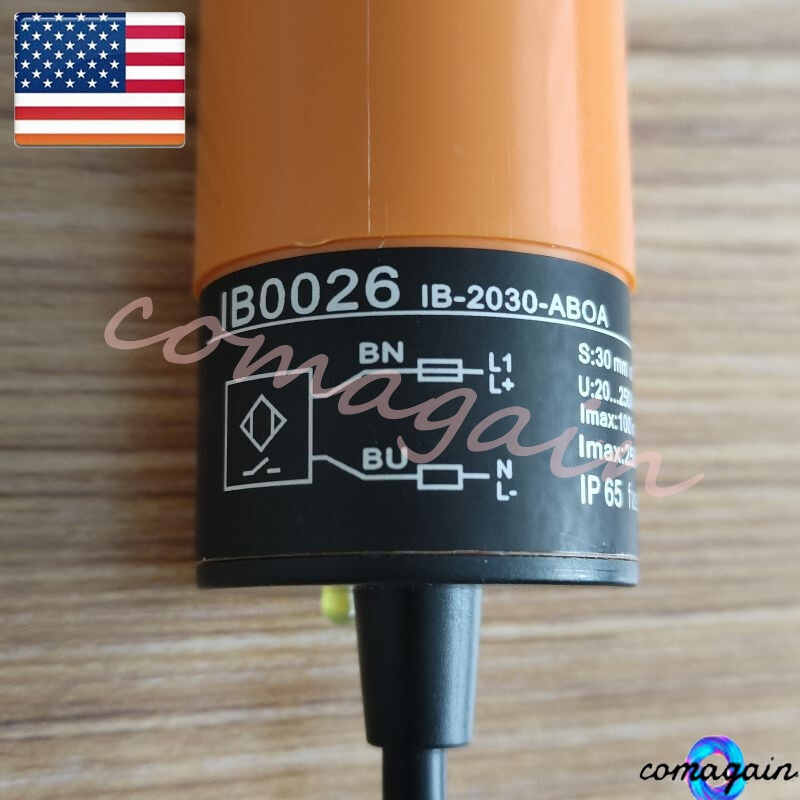 New Proximity Switch Sensor For IFM IB0026 IB-2030-ABOA 30mm nf 20-250V AC/DC