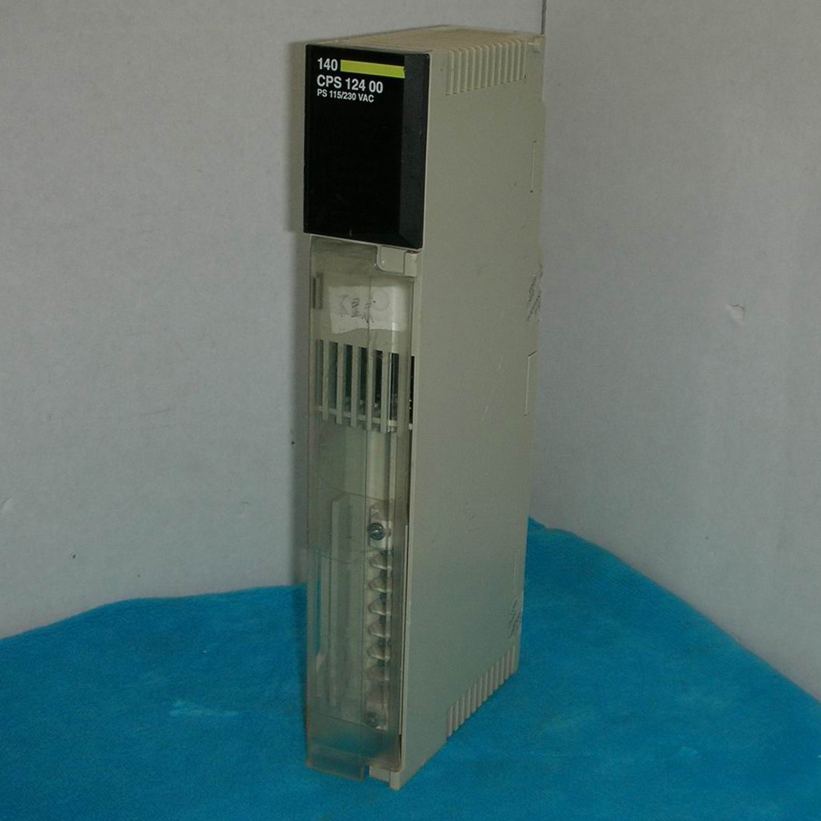 one used Schneider 140CPS12400 Power Supply Module AC 115V 230V Fast Ship