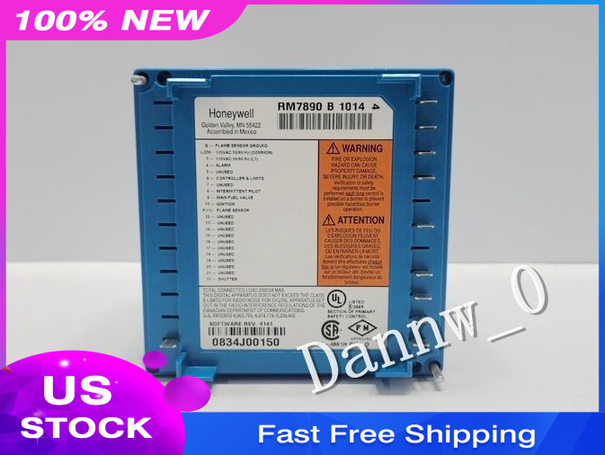New in box Honeywell RM7890B1014 Burner Controller