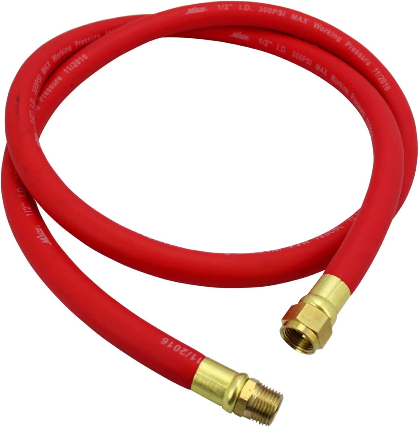 Milton 2780-6LH 1/2″ x 6′ Leader Hose, 1/2″ NPT – 1EA