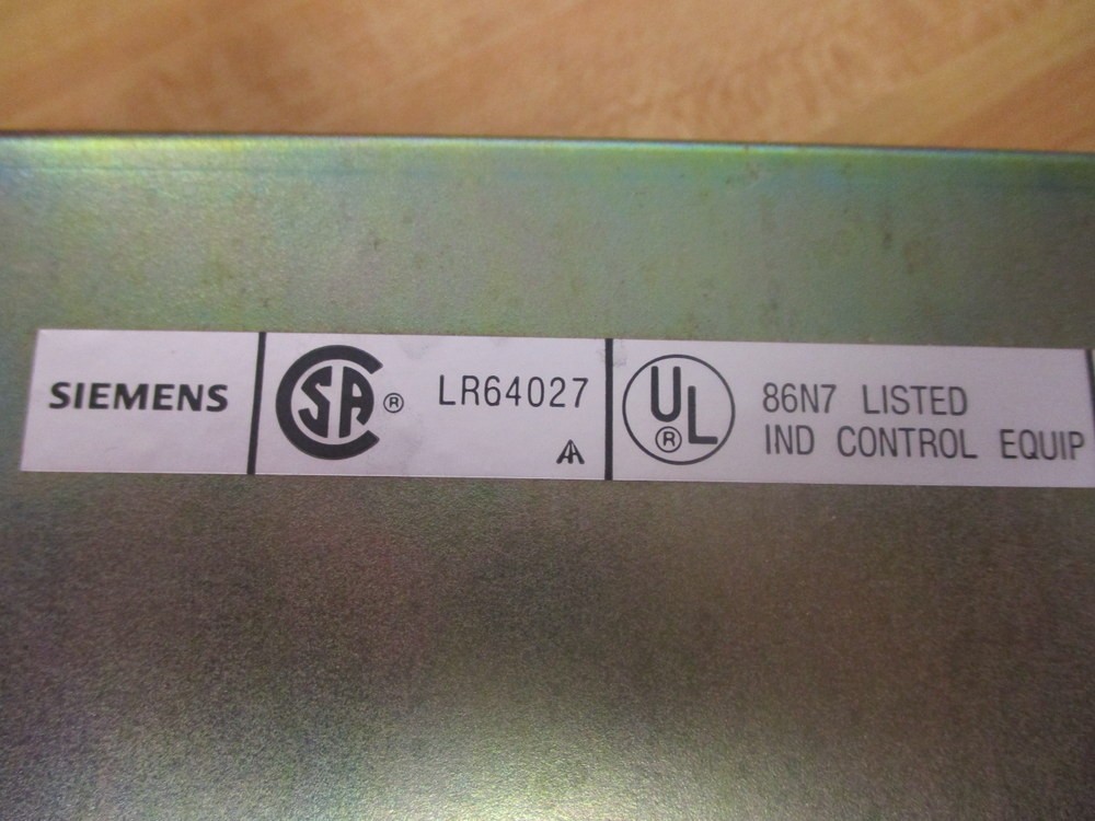 Siemens 505-6660 SIMATIC TI505 P/S Trip Unit TI505-6660 (Pack of 3)