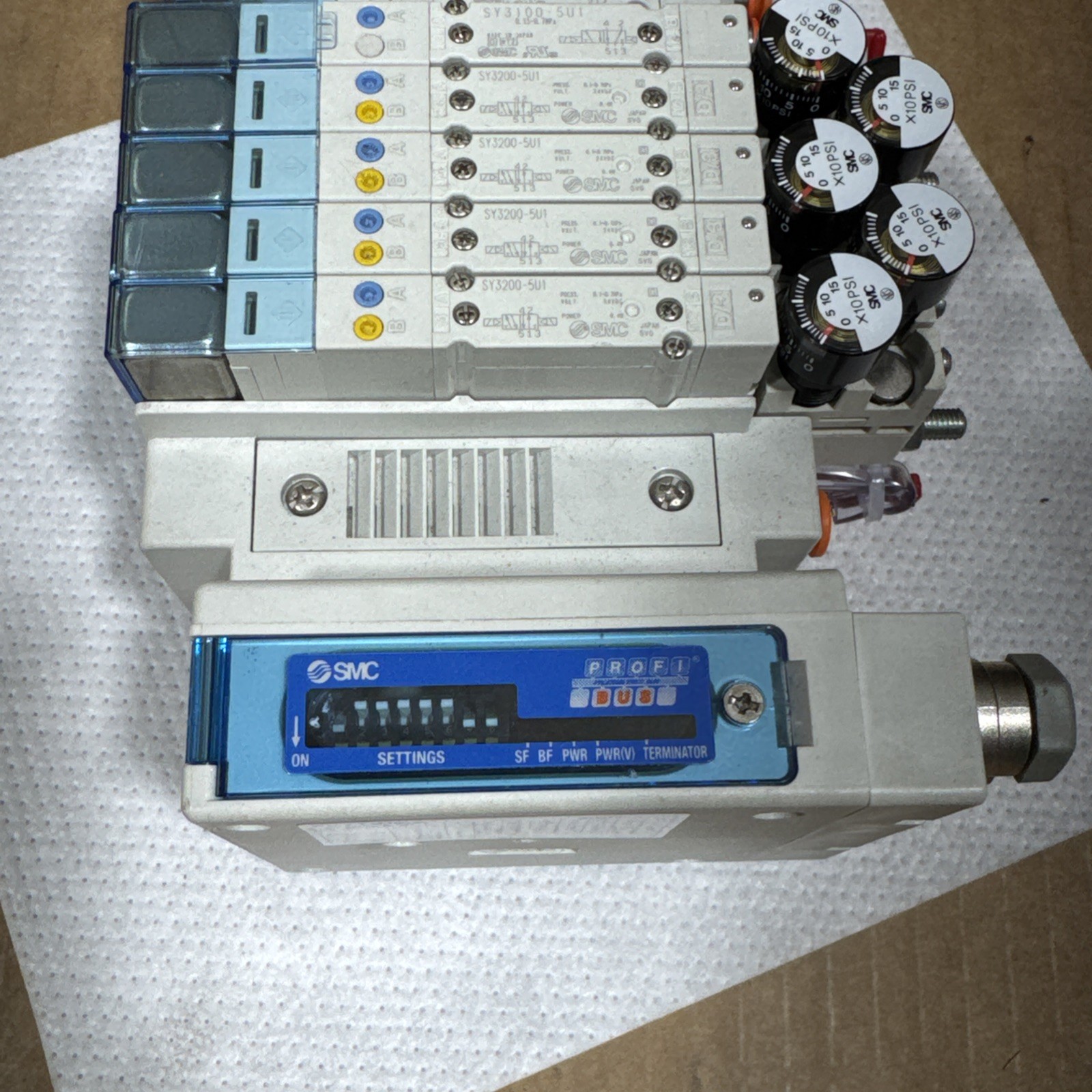 SMC EX260-SPR2 Profibus DP (NPN) Manifold Block 24VDC ~ Warranty