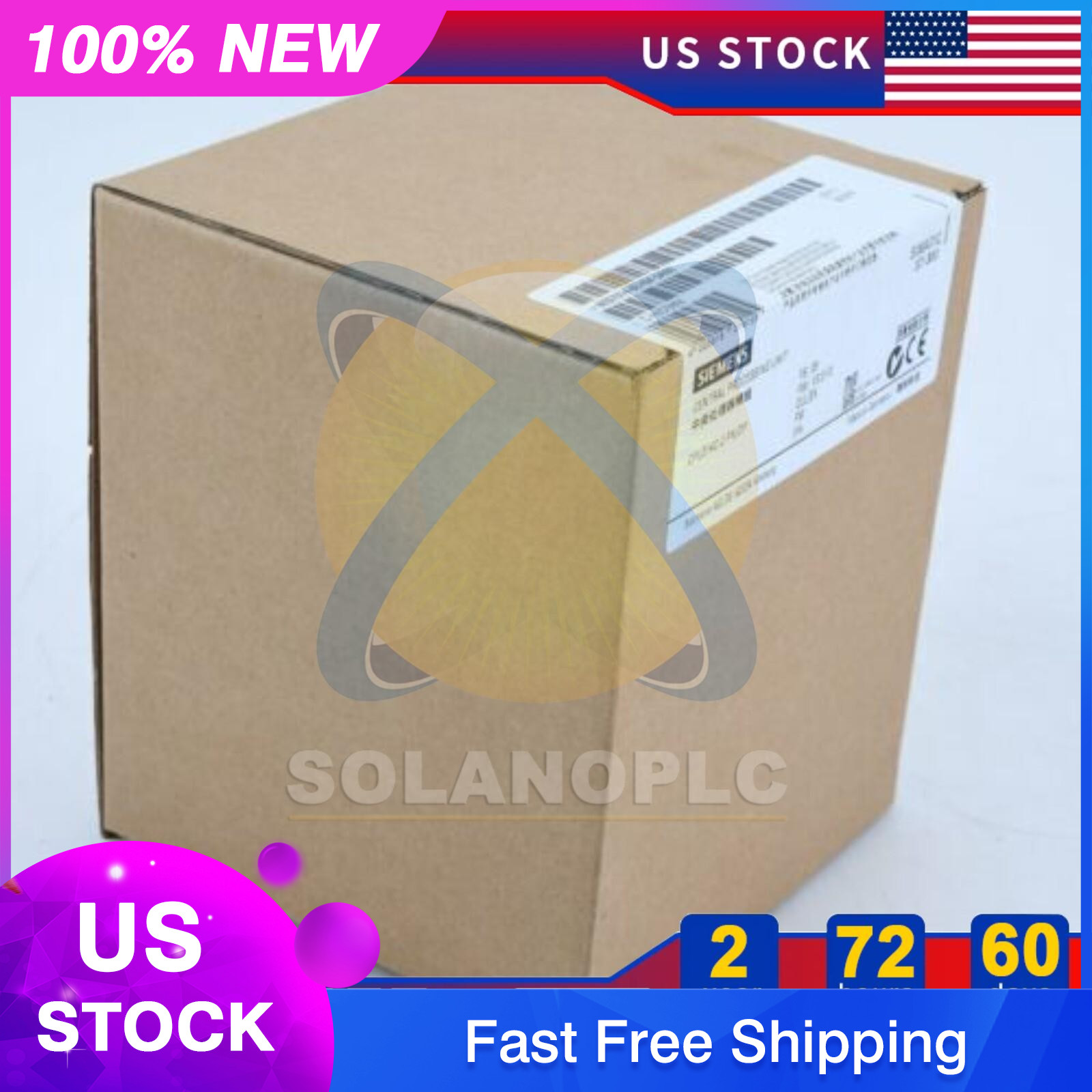 New Siemens 6ES7314-6EH04-0AB0 6ES7 314-6EH04-0AB0 S7-300, CPU 314C-2PN/DP