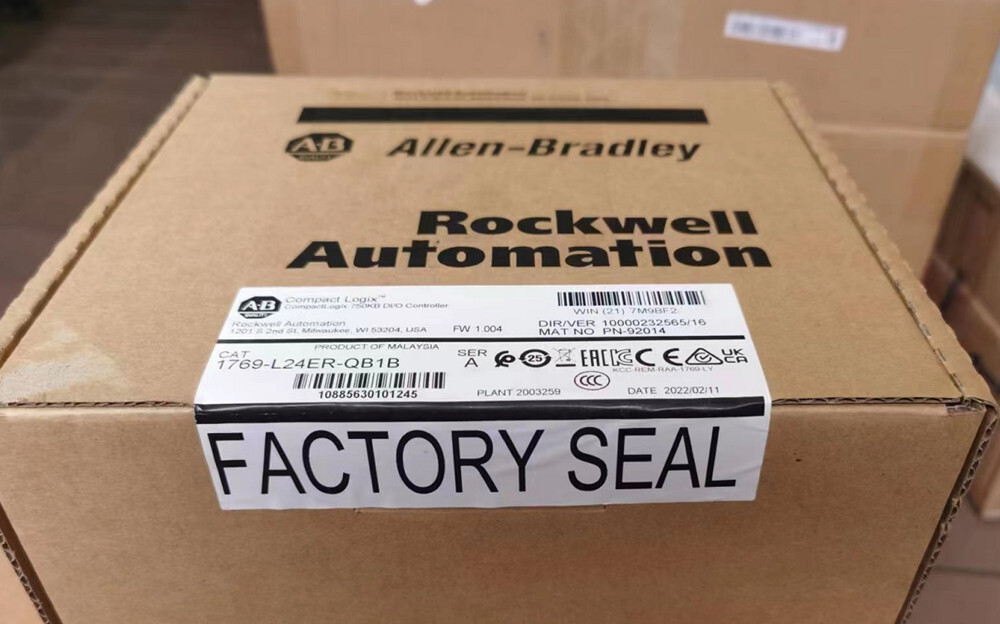 NEW AB 1769-L24ER-QB1B Compact Log ix 750KB DI/O Controller 1769L24ERQB1B