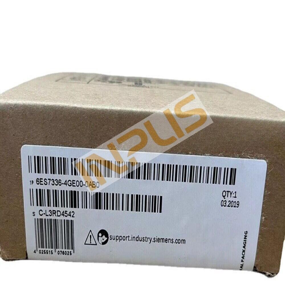 1P 6ES7 336-4GE00-0AB0 NEW SIEMENS 6ES7336-4GE00-0AB0 S7-300 Analog Input Module