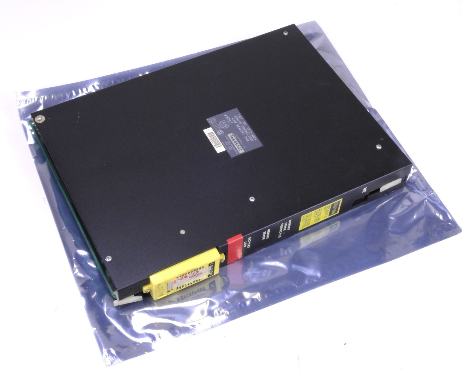 Allen-Bradley 1775-MEA B 64K Error Correcting Ram Memory Module PLC-3 Working