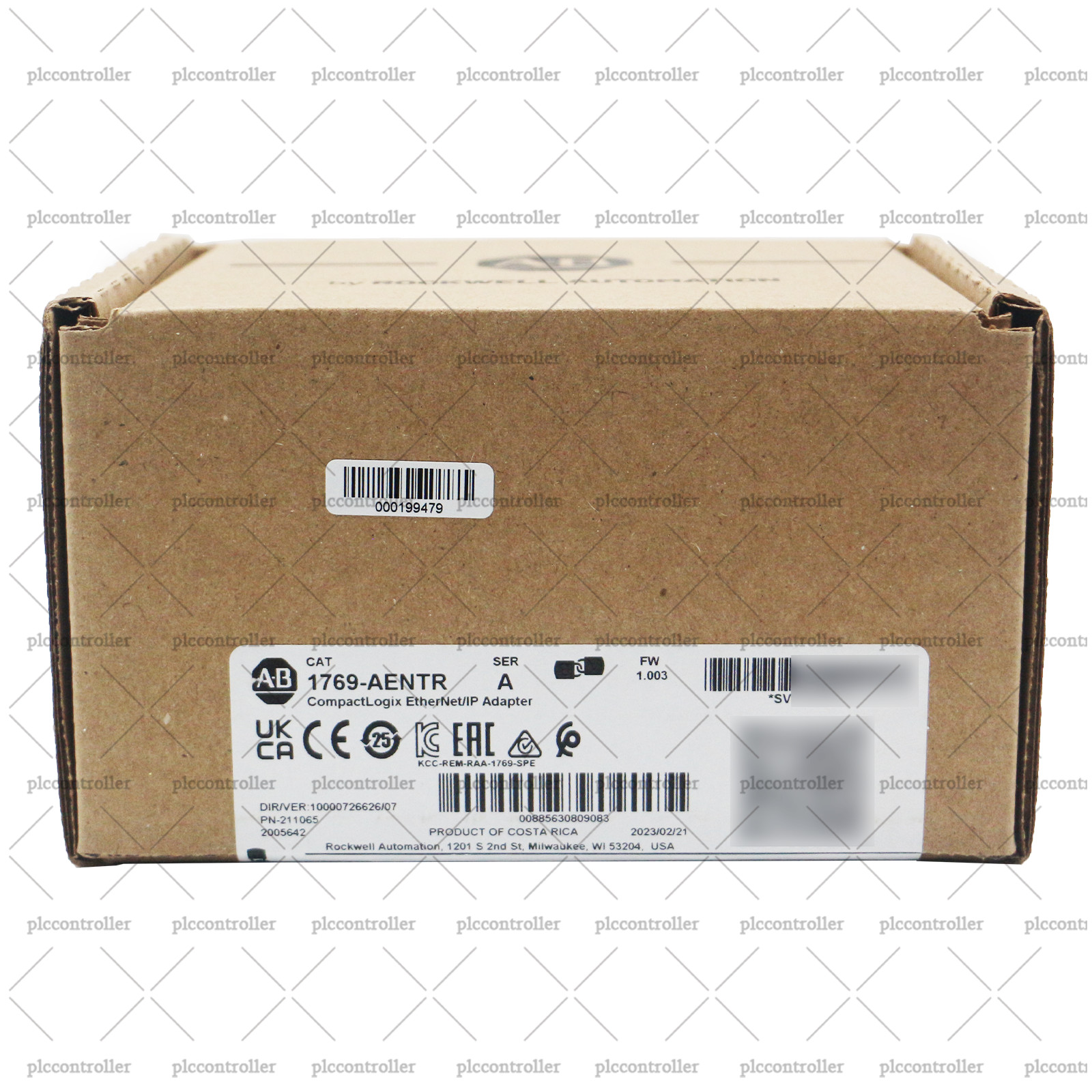 New Allen-Bradley 1769-AENTR Ethernet/IP Adapter 1769 Ethernet/IP Adapter