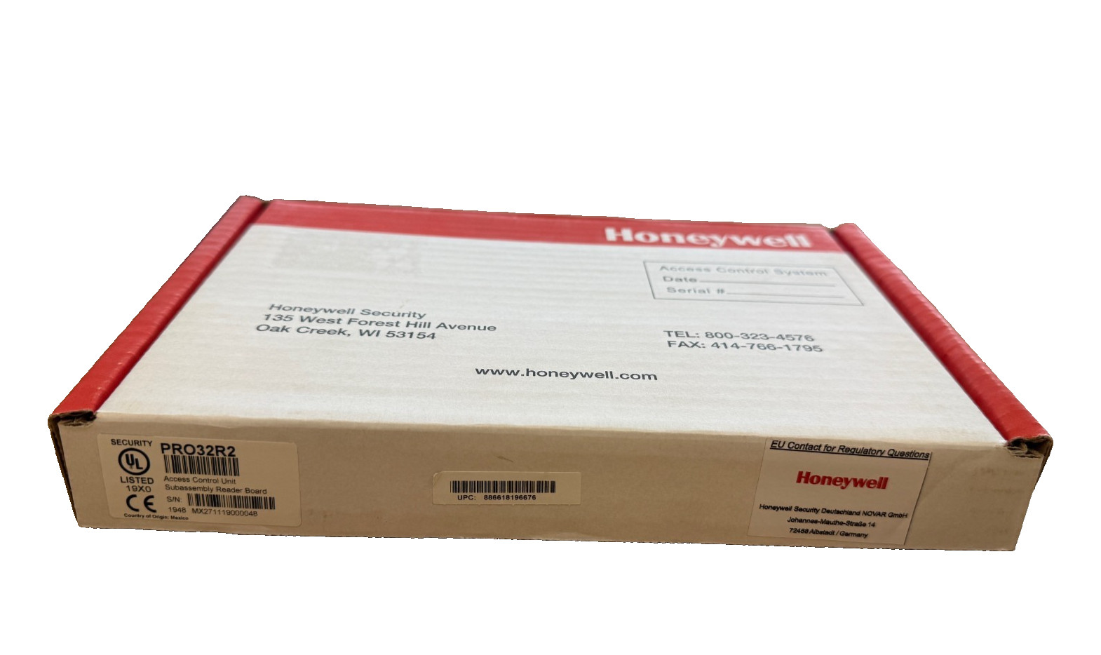 Honeywell PRO32R2 PRO3200-Series Dual Reader Module