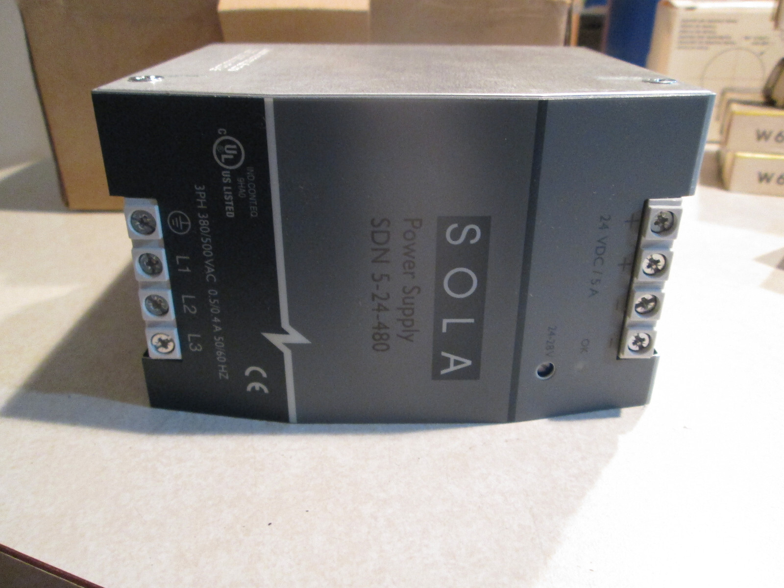 SOLA/ HEAVY-DUTY SDN 5-24-480 **NEW**
