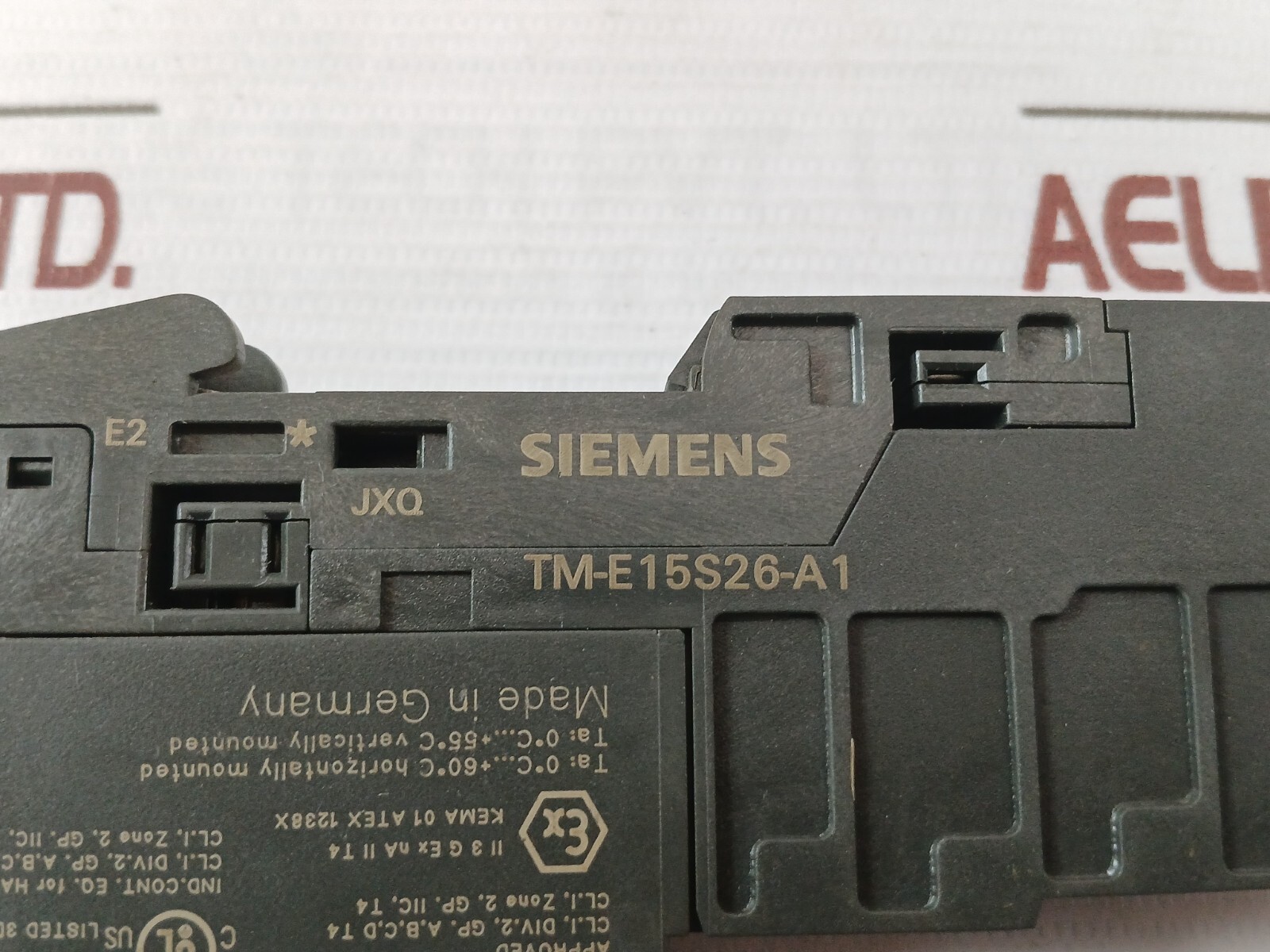 Siemens 6ES7 131-4BF00-0AA0 Electronics Module TM-E15S26-A1 DC24V E01 S C-E5TV17