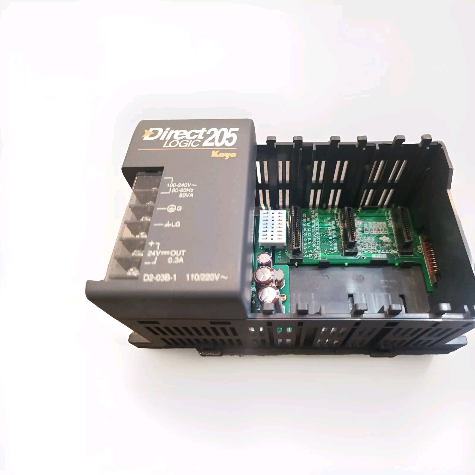 Direct LOGIC D2-03B-1 ONLY base, series, external 110-220VAC