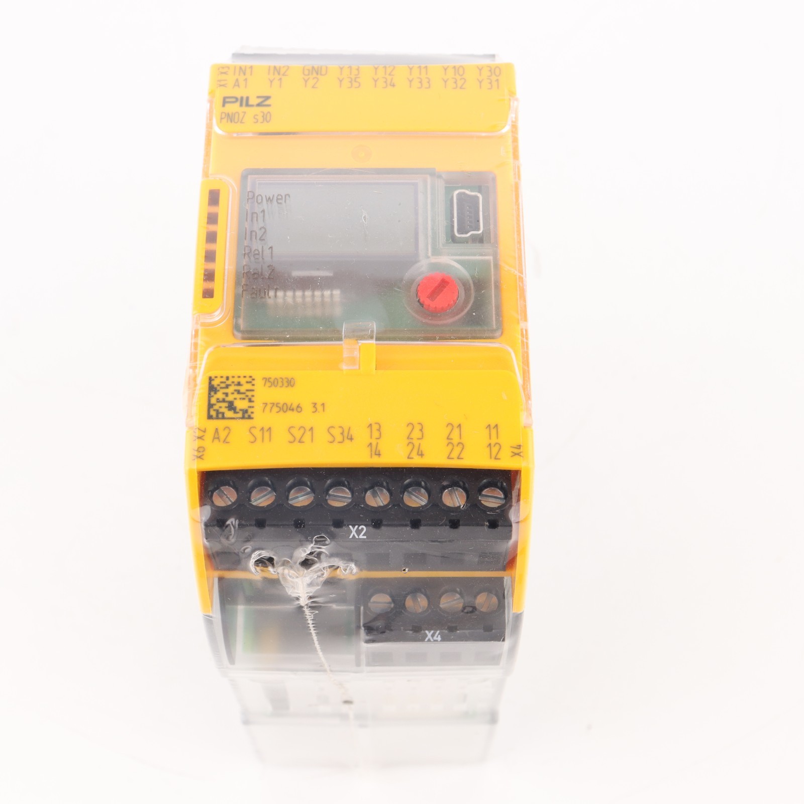 Pilz 750330 Pnoz s30 24-240VAC/DC 2n/o 2n/c Safety Relay