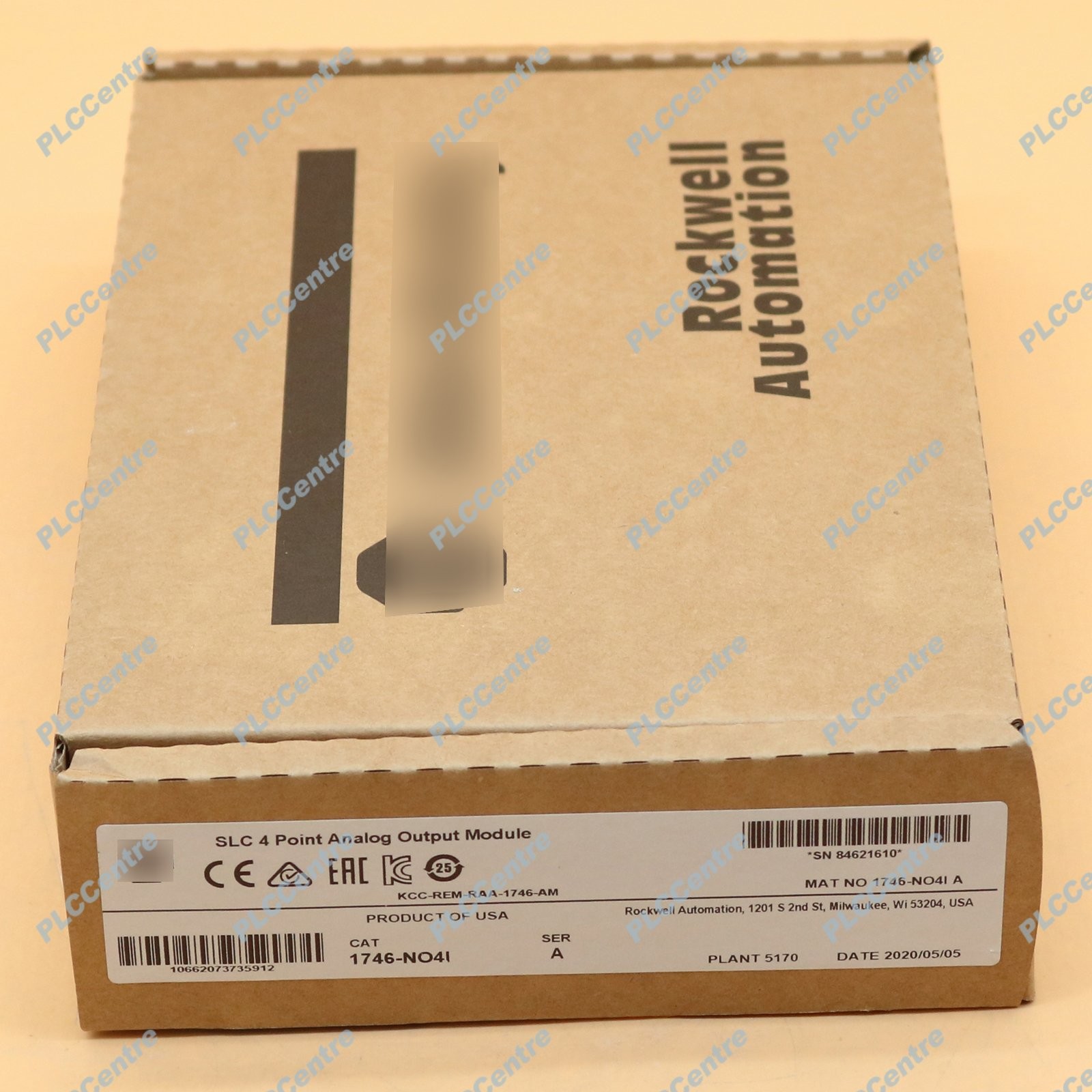 New Sealed 1746-NO4I /A 1746-N04I SLC 500 Analog Output Module ship DHL#RX