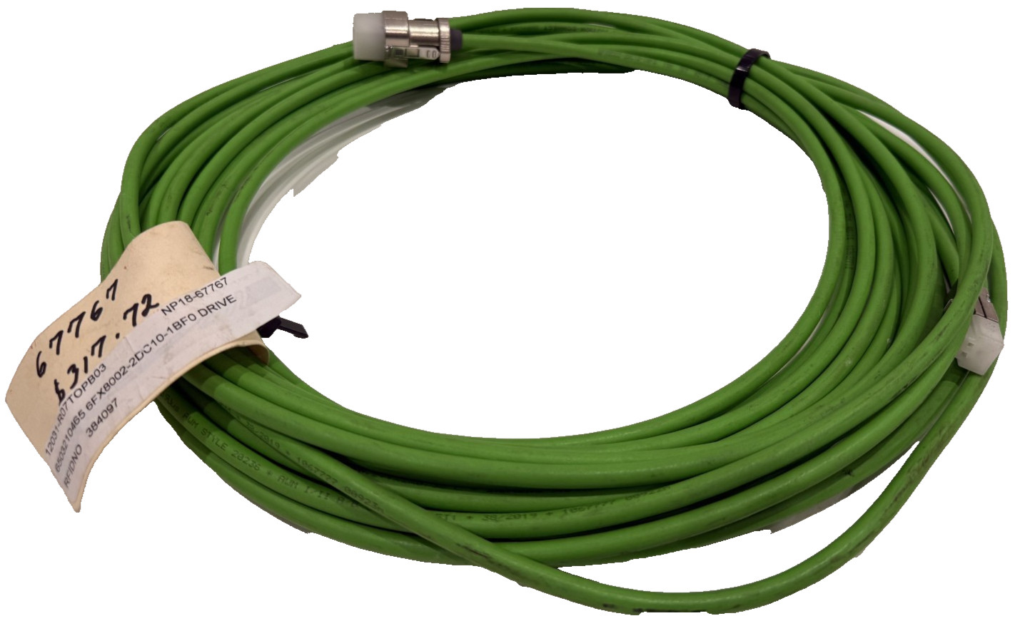 NEW SIEMENS A5E02408106_A1 E223748 800PLUS MOTION-CONNECT DESINA CORDSET CABLE
