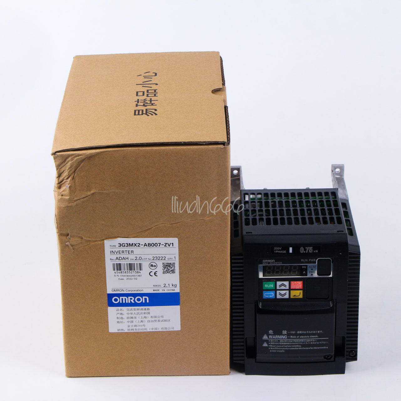 ONE New Omron 3G3MX2-AB007-ZV1 3G3MX2-AB007-ZV1 Inverters 0.75kw