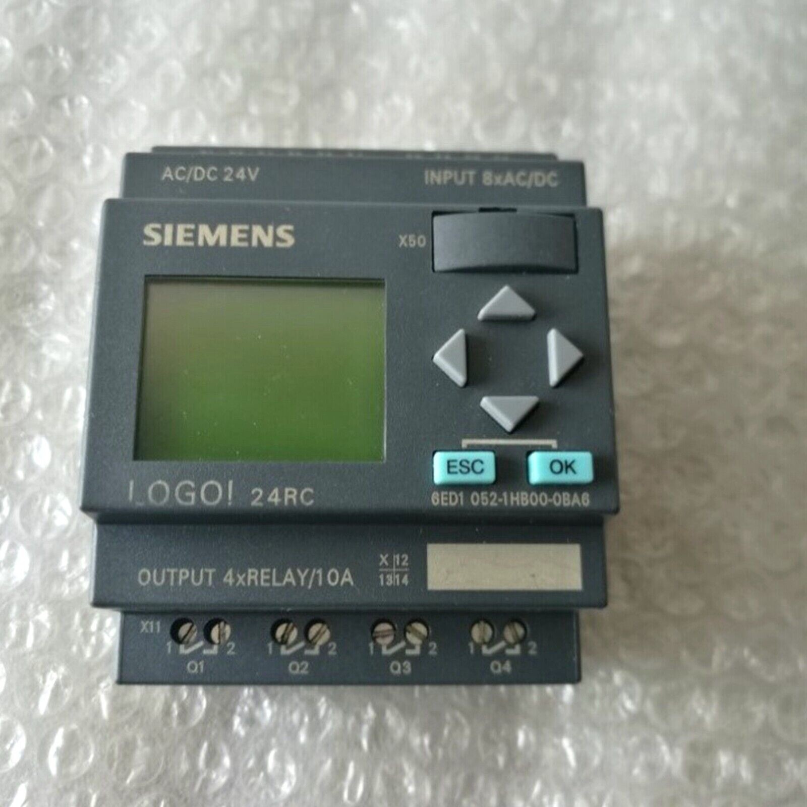 1PC New Siemens 6ED1052-1HB00-0BA6 6ED1 052-1HB00-0BA6 LOGO 24RC logic module