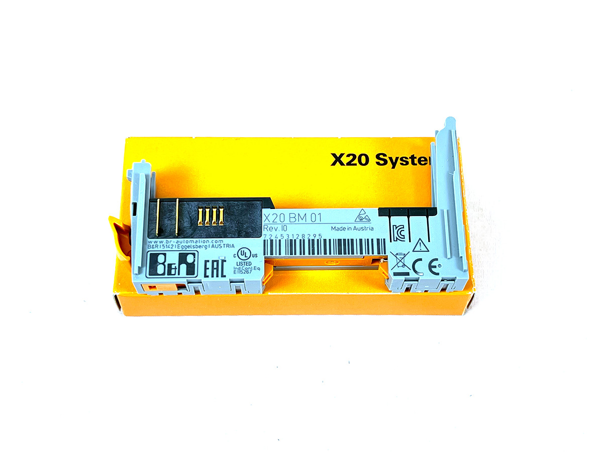 New! B&R Automation X20BM01 X20 System Power Supply Bus Module NIB