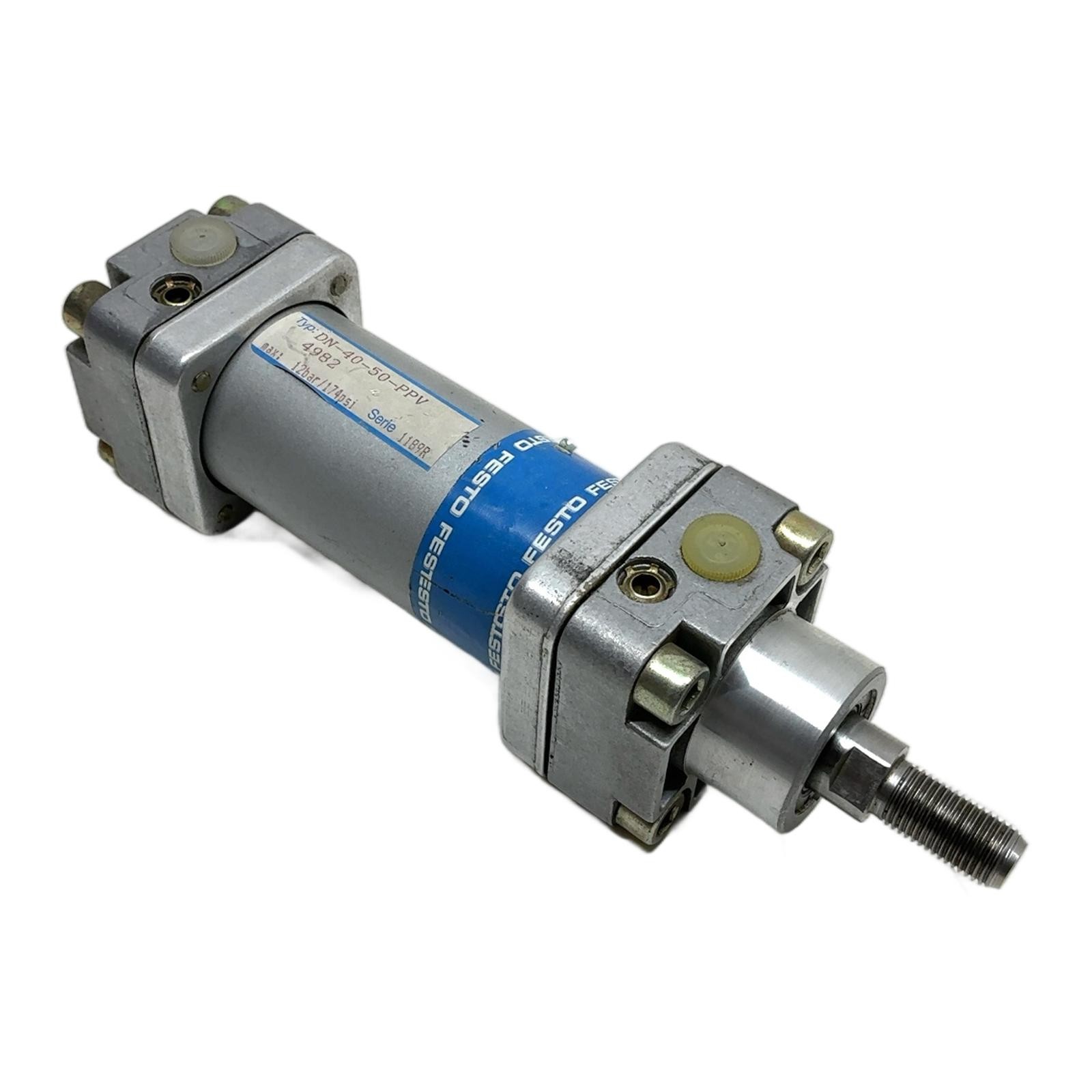 DN-40-50-PPV 4982 FESTO, Festo Pneumatic Cylinder 40mm Bore 50mm Stroke ……..