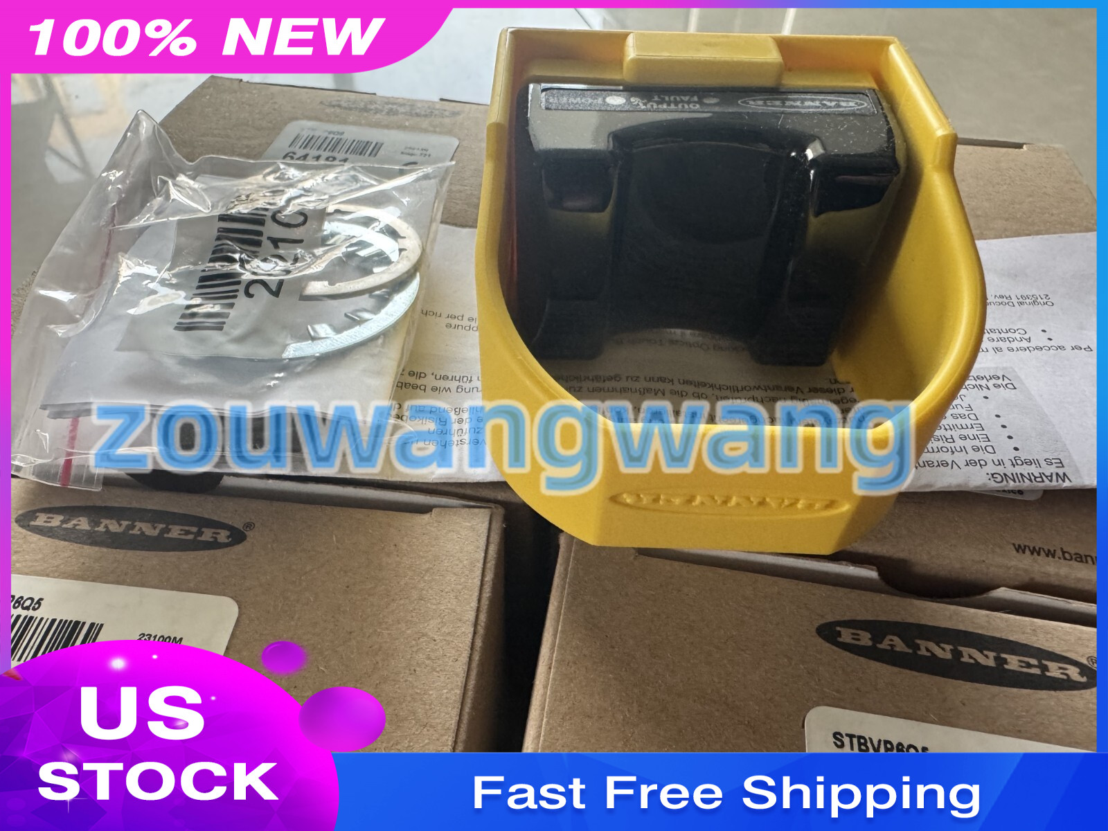 1PCS New Banner STBVP6Q5 64181 Self-check touch button Fast delivery #Z