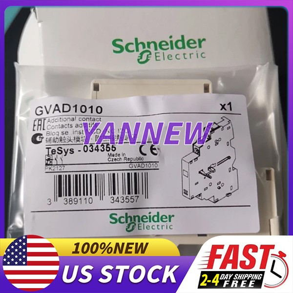 Schneider GVAD1010 Instantaneous Auxiliary Contact GV-AD1010 Fast Ship.