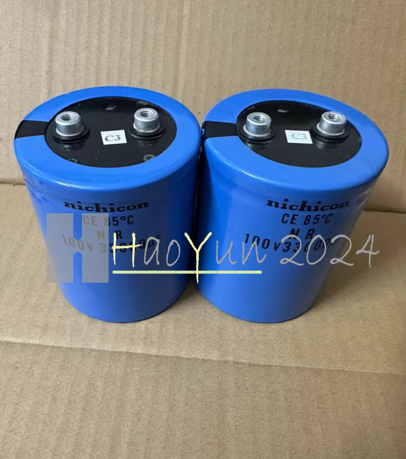 1PC NEW FOR 100V 33000UF electrolytic capacitor 75*105mm