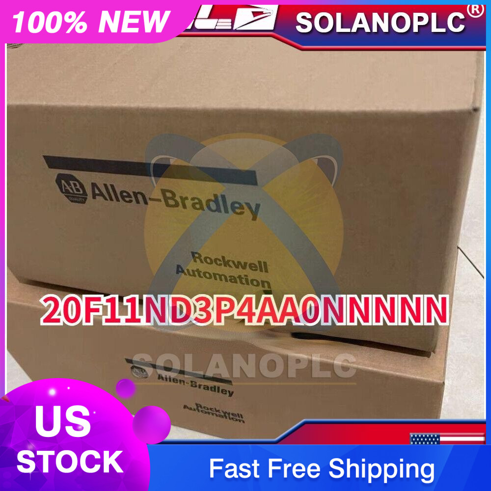 20F11ND3P4AA0NNNNN Allen Bradley PowerFlex Air Cooled 753 AC Drive US Free Tax