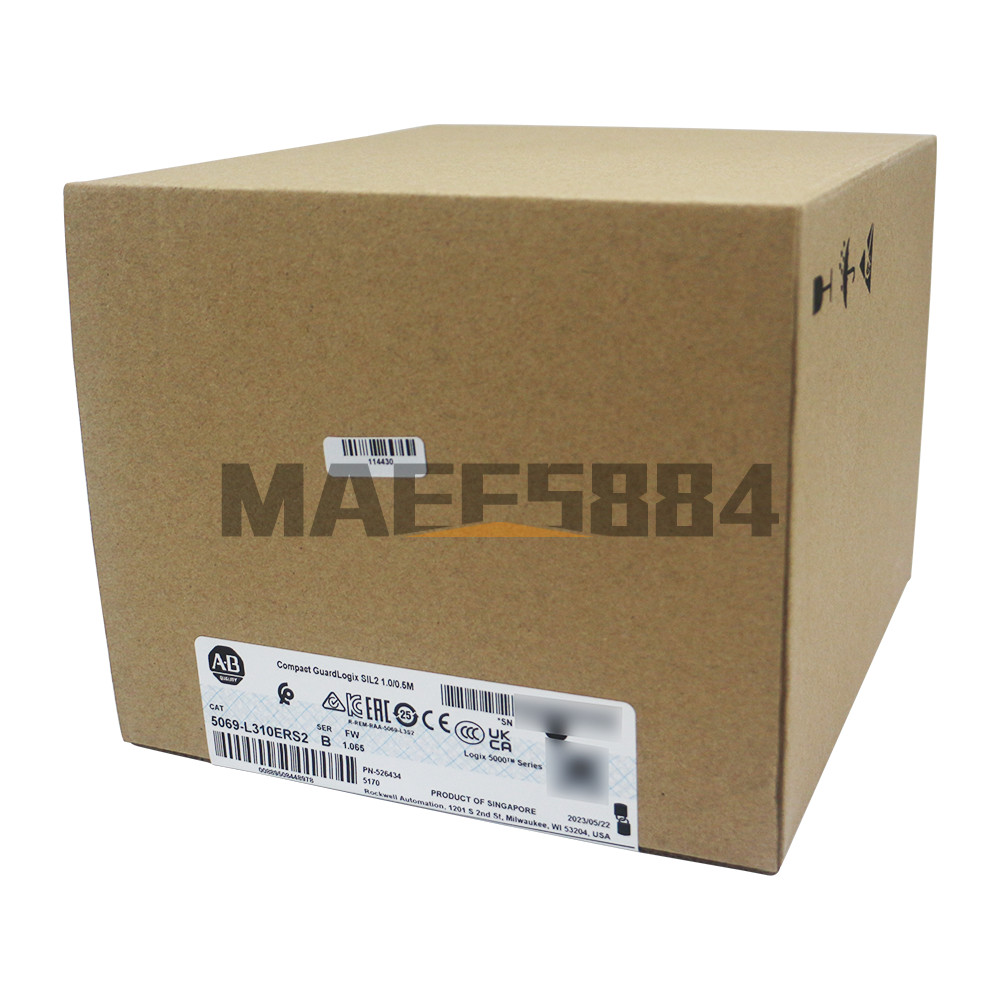 New Allen-Bradley 5069-L310ERS2 Compact GuardLogix SIL2 1.0/0.5M