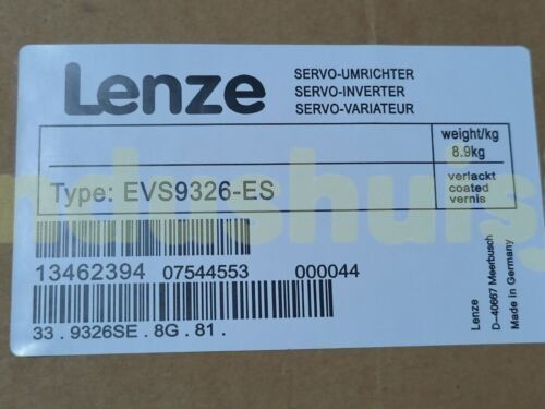 EVS9326-ES NEW LENZE EVS9326ES SERVO INVERTER