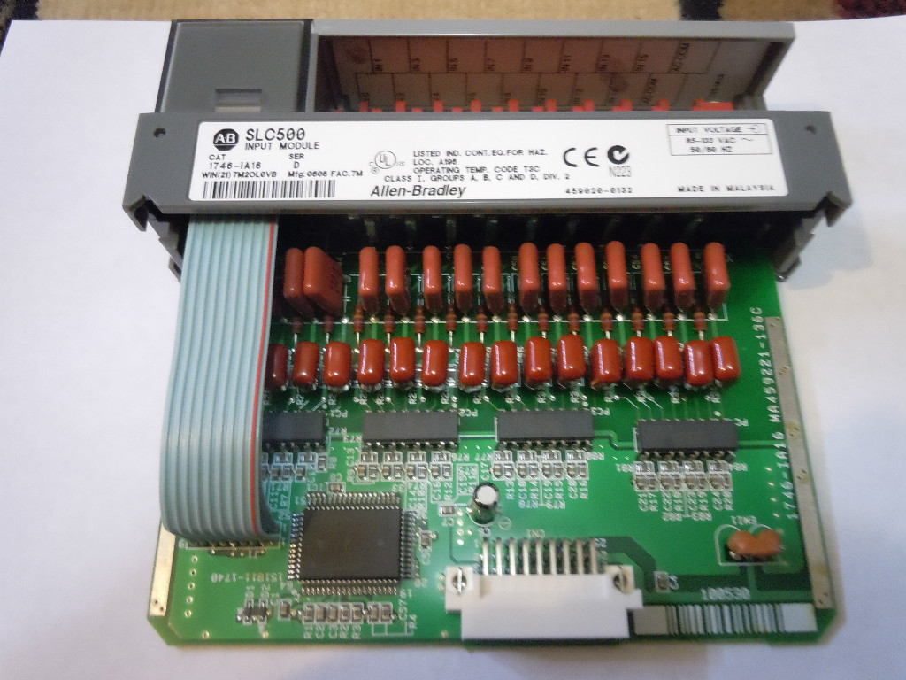 Allen Bradley SLC 500 1746-IA16 SER D Input Module