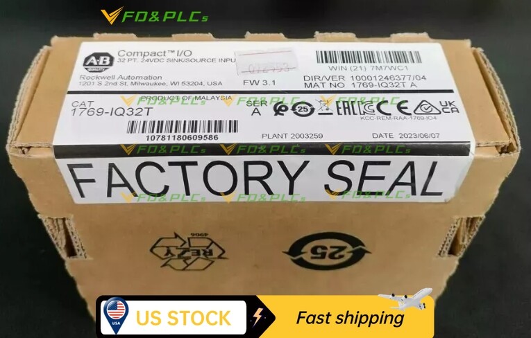 1769-IQ32T New Sealed Allen Bradley 1769-IQ32T CompactLogix 24V DC Input Module