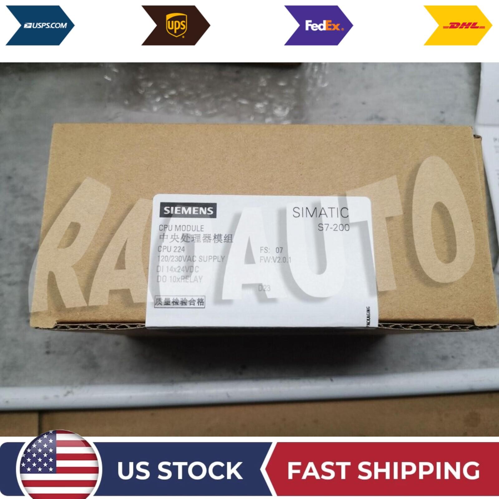 6ES7214-1BD23-0XB0 New original Siemens 6ES7214-1BD23-0XB0 PLC 1PCS Fast ship