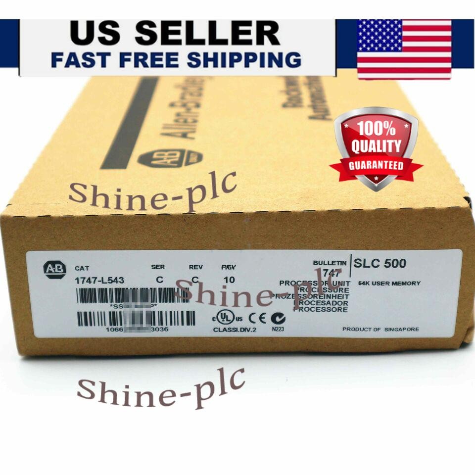 New Sealed Allen-Bradley 1747-L543 SLC 500 CPU Processor Unit Module 1747L543