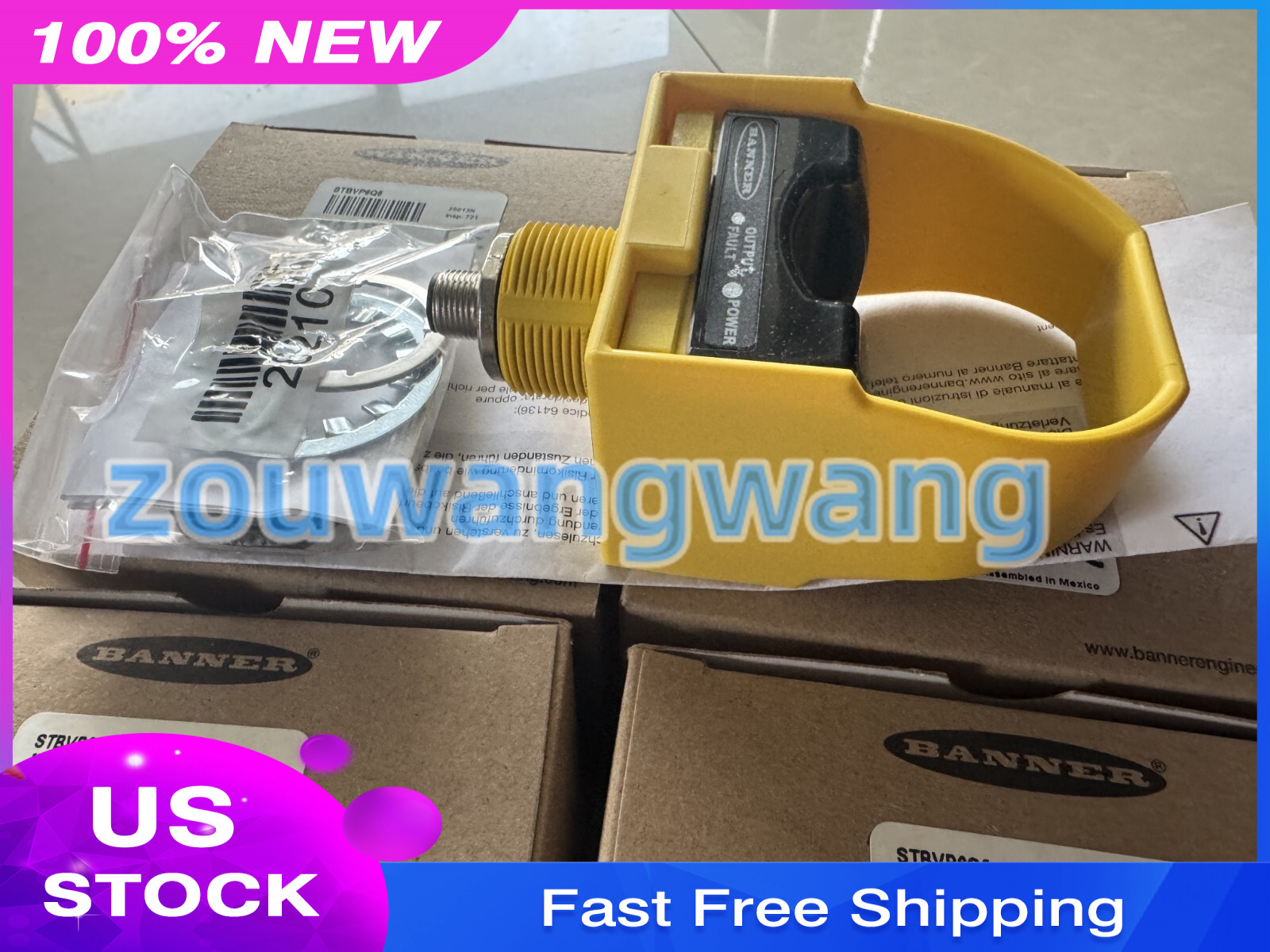 1PCS New Banner STBVP6Q5 64181 Self-check touch button Fast delivery #Z